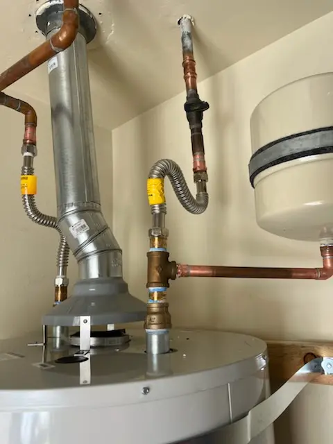Water heater installation and plumbing repair in Crystal Point